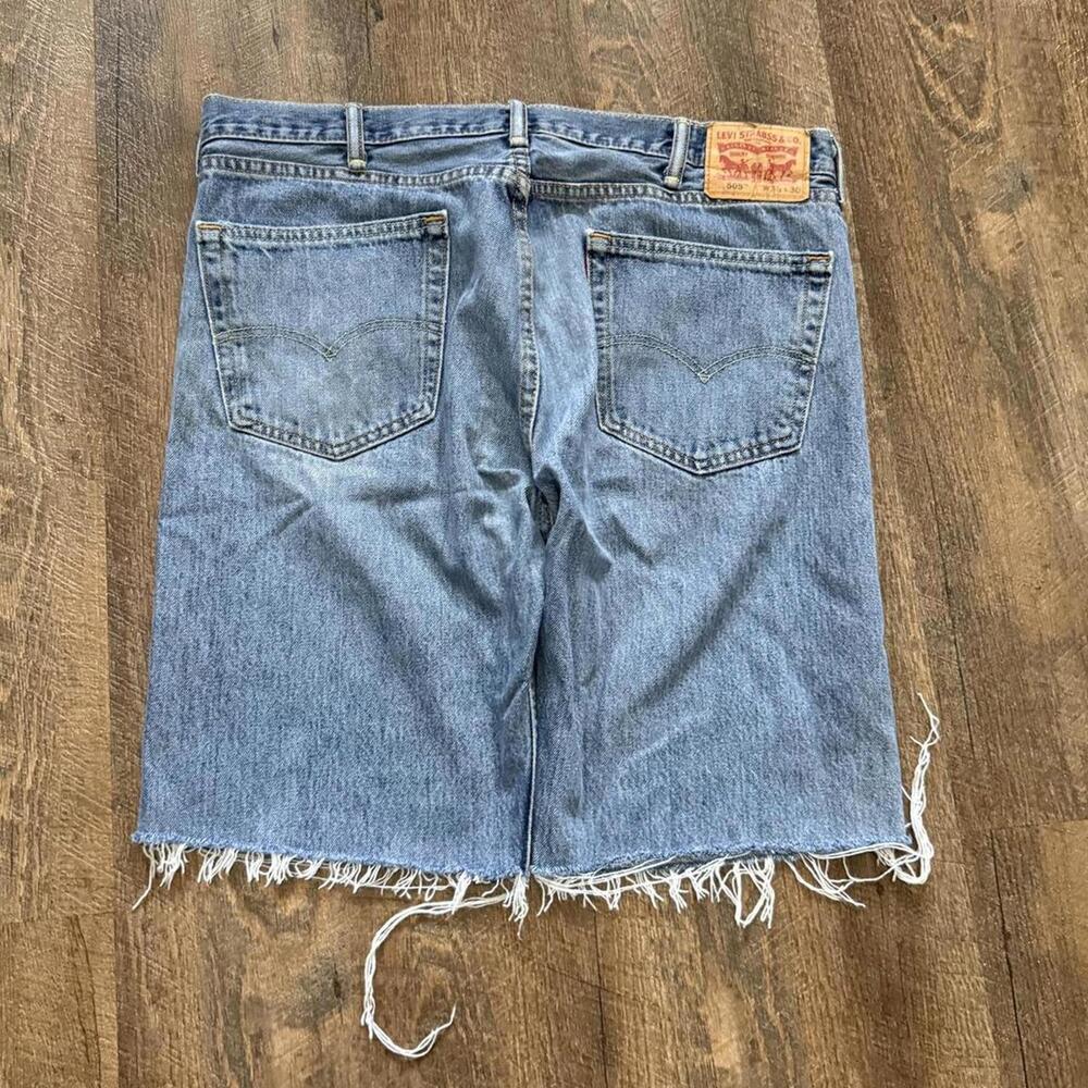 Vintage 90s Baggy Levi’s 505 Jean Shorts Waist 38